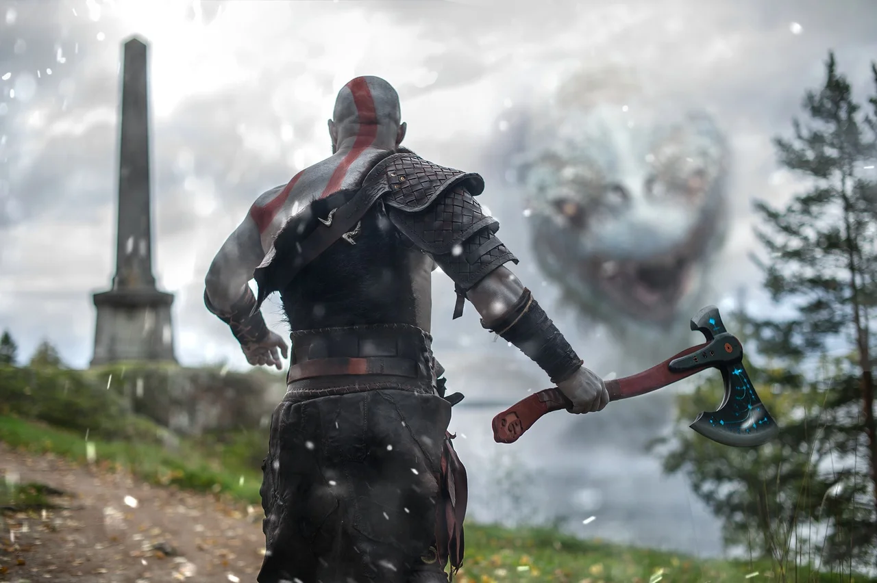 Очень брутальный Кратос в новом косплее God of War с PS4 - фото 9