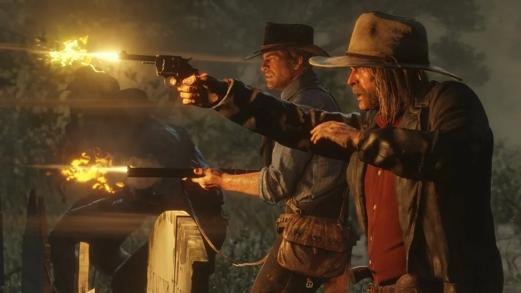 Что показали во втором геймплее Red Dead Redemption 2? Перестрелки, ограбления и попойка в баре! - фото 1