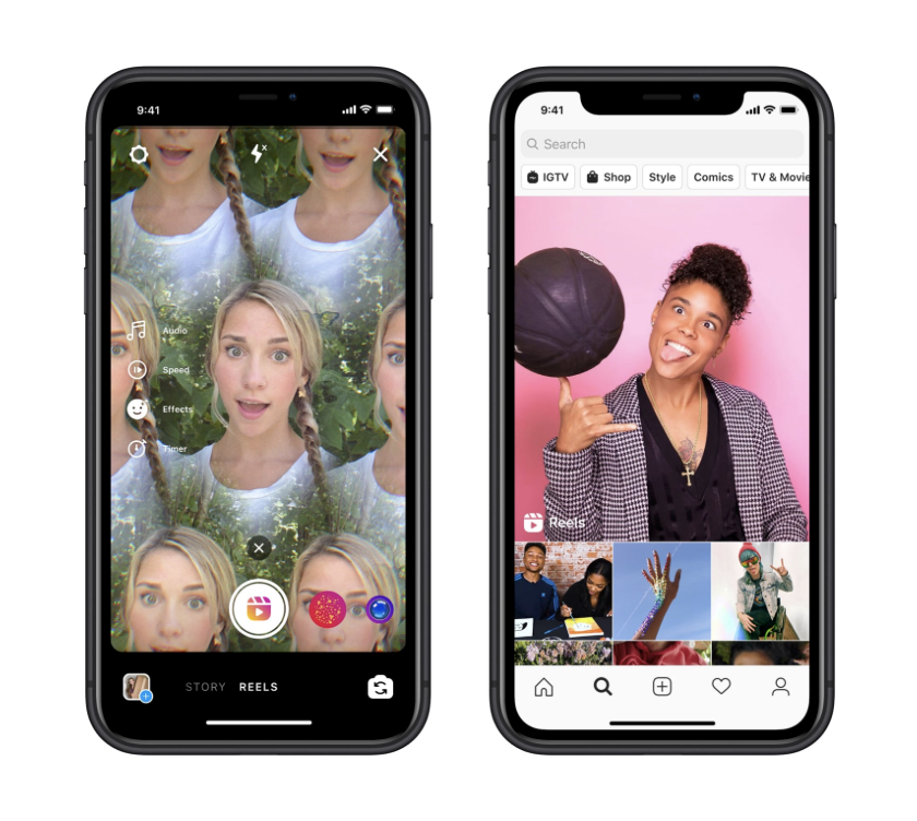 Facebook запустил приложение Instagram Reels - главного конкурента TikTok - фото 1