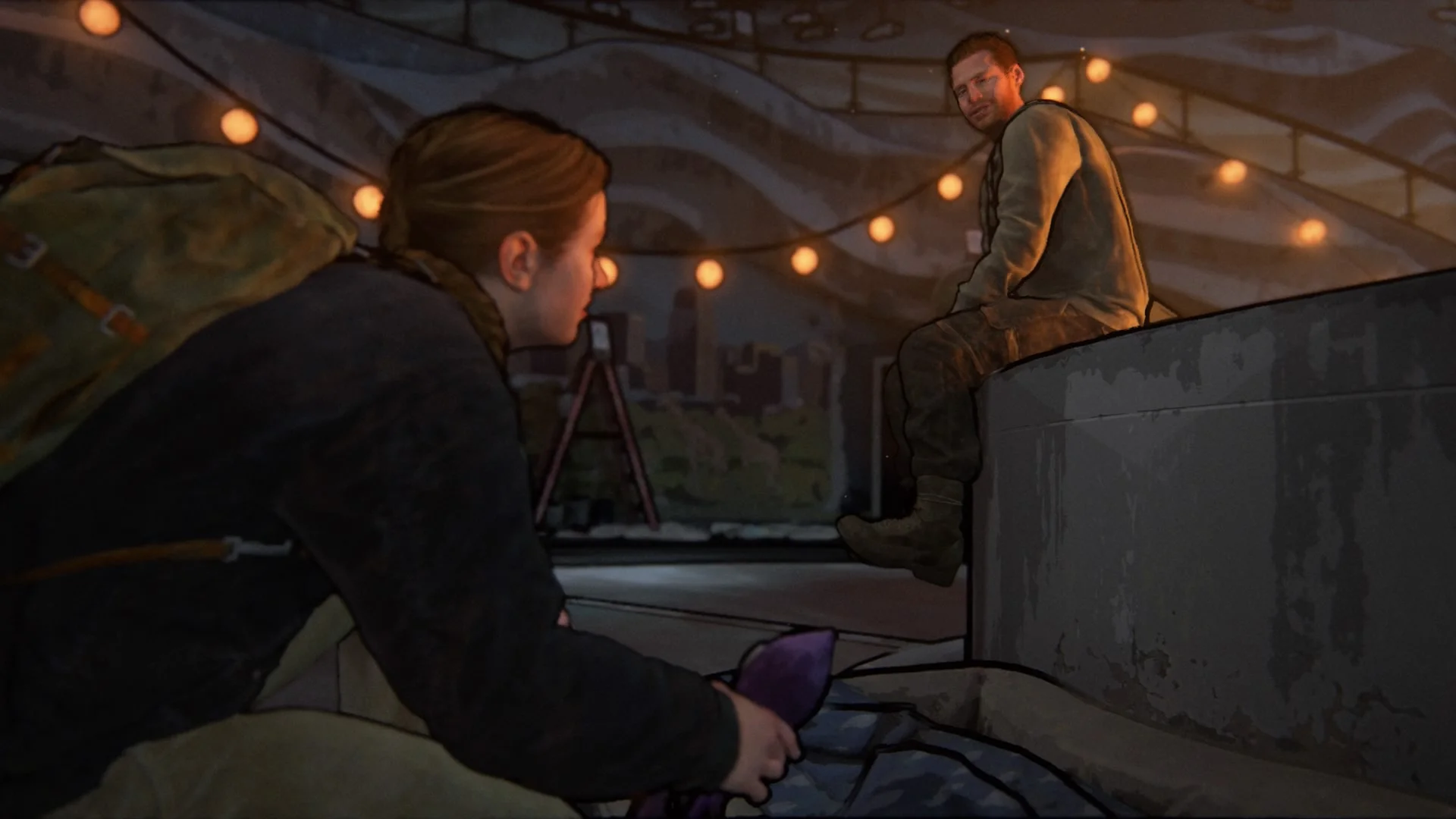 Пиксельный Джоэл и мультяшная Элли. 25 кадров The Last of Us: Part 2 с новыми графическими режимами - фото 25