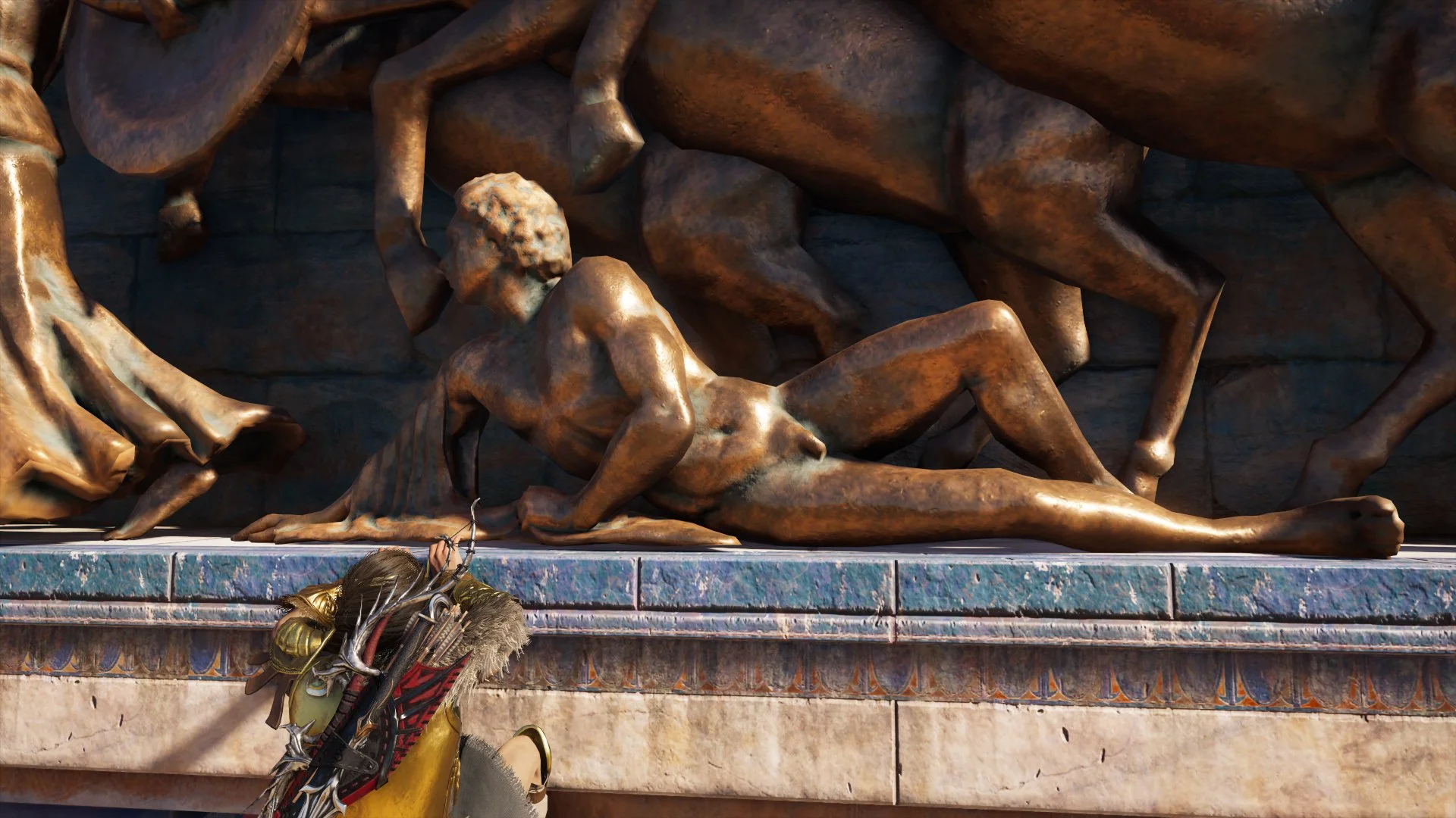 Журналист PC Gamer составил топ пенисов из Assassinʼs Creed Odyssey — речь, конечно, о статуях - фото 2