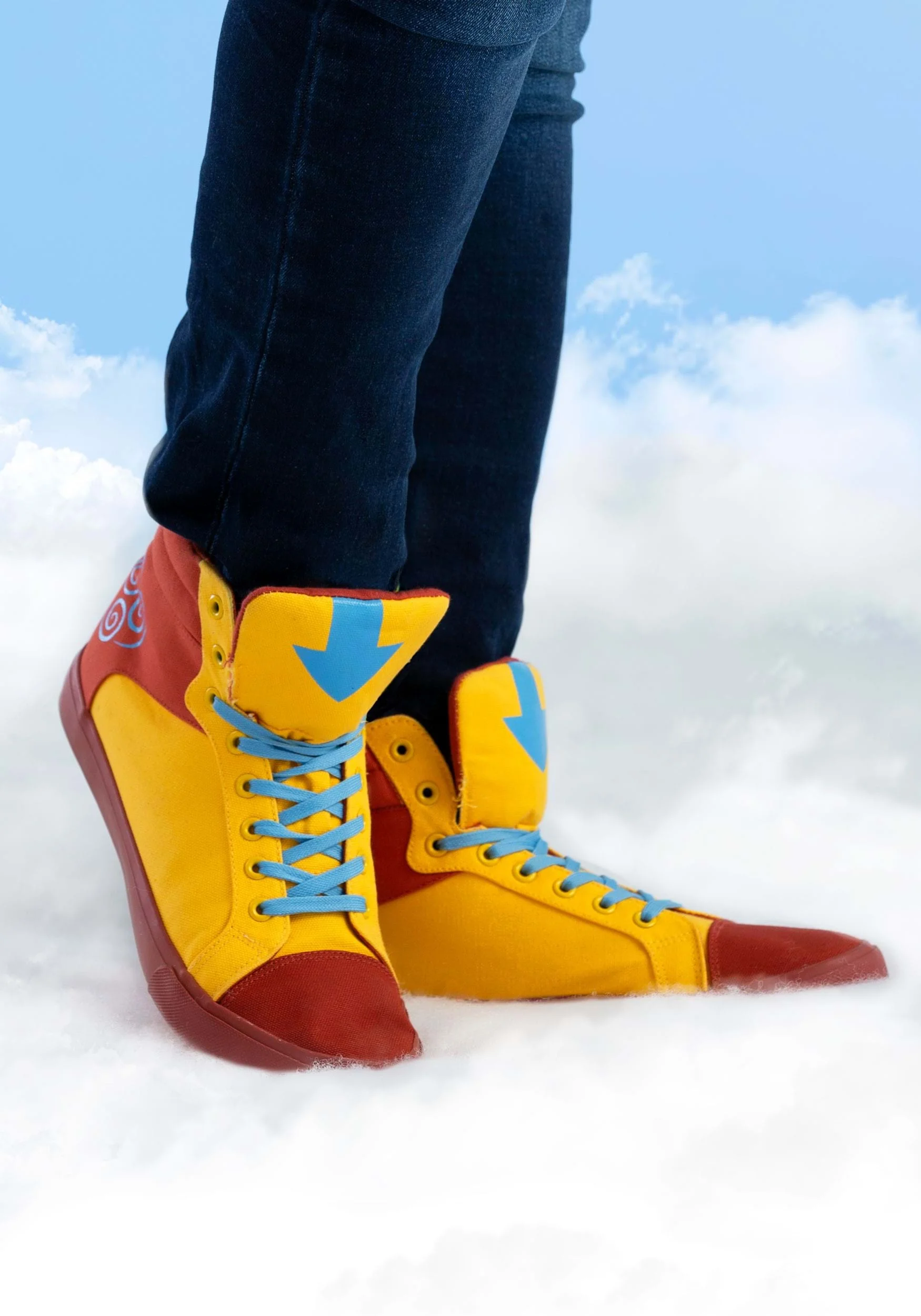 Вышли кроссовки в стиле аватара Аанга из мультсериала Nickelodeon - фото 3