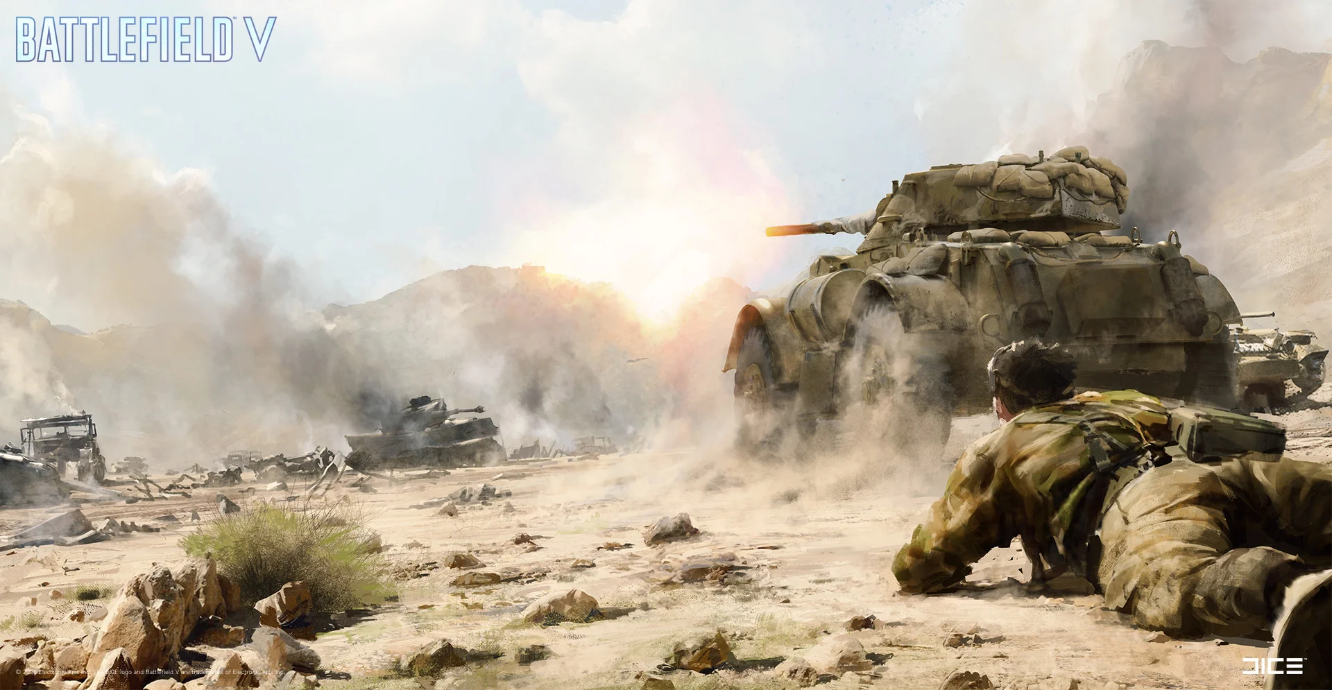 Взгляните на атмосферные концепт-арты и иллюстрации по Battlefield V - фото 4