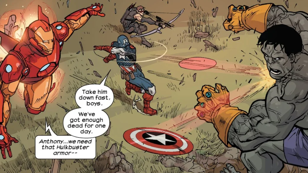 Какие персонажи Marvel, кроме Таноса, использовали Перчатку Бесконечности? - фото 7