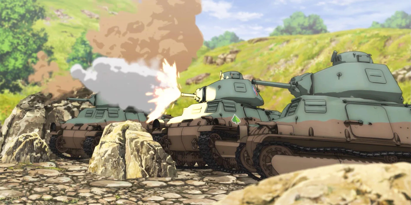 Рецензия на аниме «Девушки и танки». 40 минут обмана - фото 6