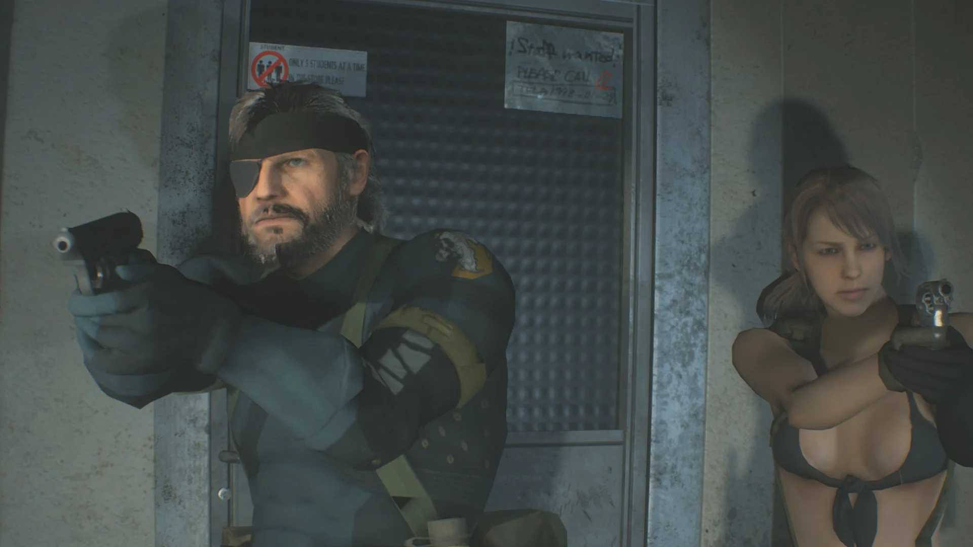 Моддеры заменили Леона и Клэр в ремейке Resident Evil 2 на Биг Босса и Молчунью - фото 1