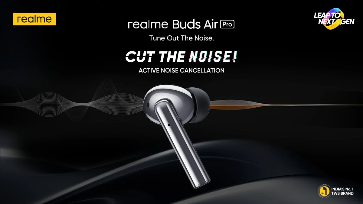 Беспроводные наушники Realme Buds Air Pro получили активное шумоподавление - фото 2