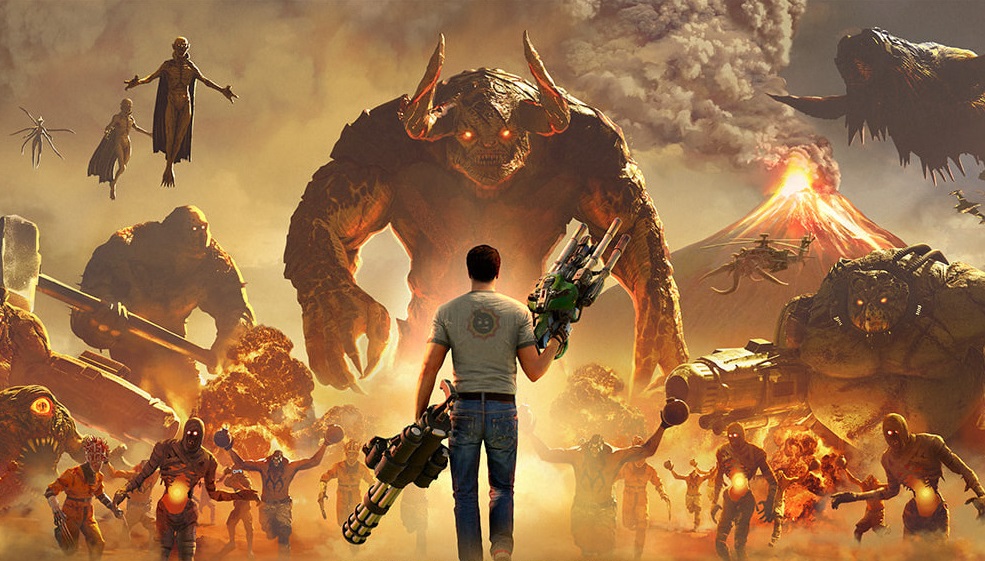 Serious Sam 4 — новая часть серии культовых «мясных» шутеров про Сэма Стоуна из начала 2000-х. Первые две игры — The First Encounter и The Second Encounter — запомнились огромным количеством врагов на экране и невероятным драйвом, который затем удалось повторить разве что создателям Painkiller. Serious Sam 2 оказалась в итоге не такой удачной, как две предшественницы, а третья часть создавалась на фоне множества проблем студии Croteam и потому получилась… ну, такой — многого, за что серию полюбили, в ней просто не было: драйва явно не хватало, к тому же разработчики зачем-то написали много отвлекающих от игры диалогов. В сценарии Serious Sam 4 тоже больше двух строчек, но вместе с тем эта игра наконец вернула ощущения, которые дарили первые две части серии.