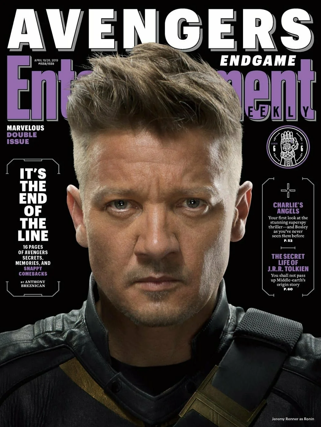 Главные герои «Мстителей: Финал» попали на обложки Entertainment Weekly - фото 6