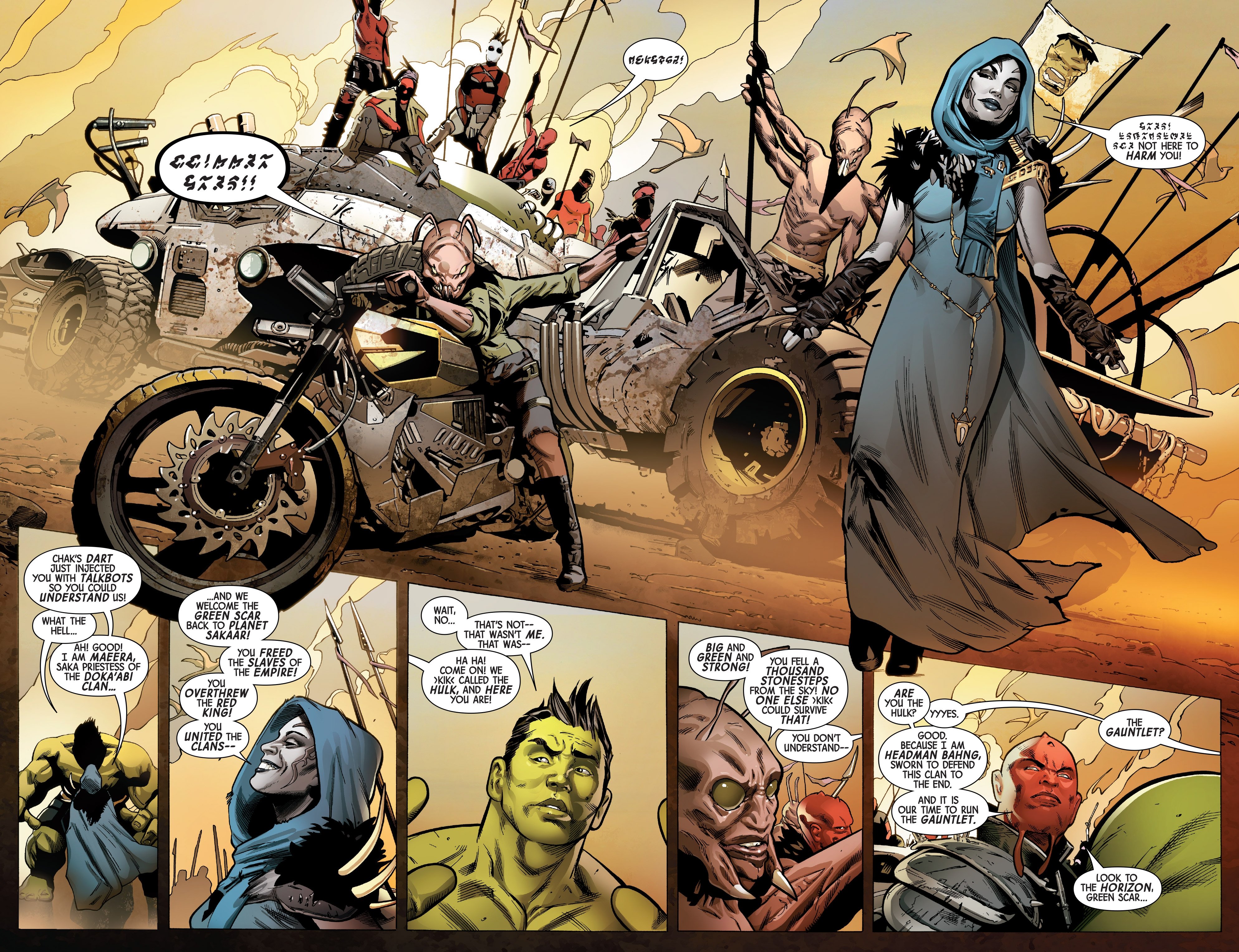 Новая «Планета Халка» — это «Безумный Макс» с зеленым гигантом в главной роли - фото 1