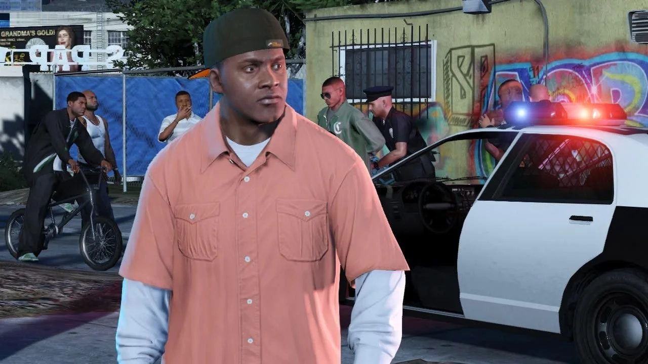 Гифка дня: сопротивление бесполезно в Grand Theft Auto 5 - фото 1