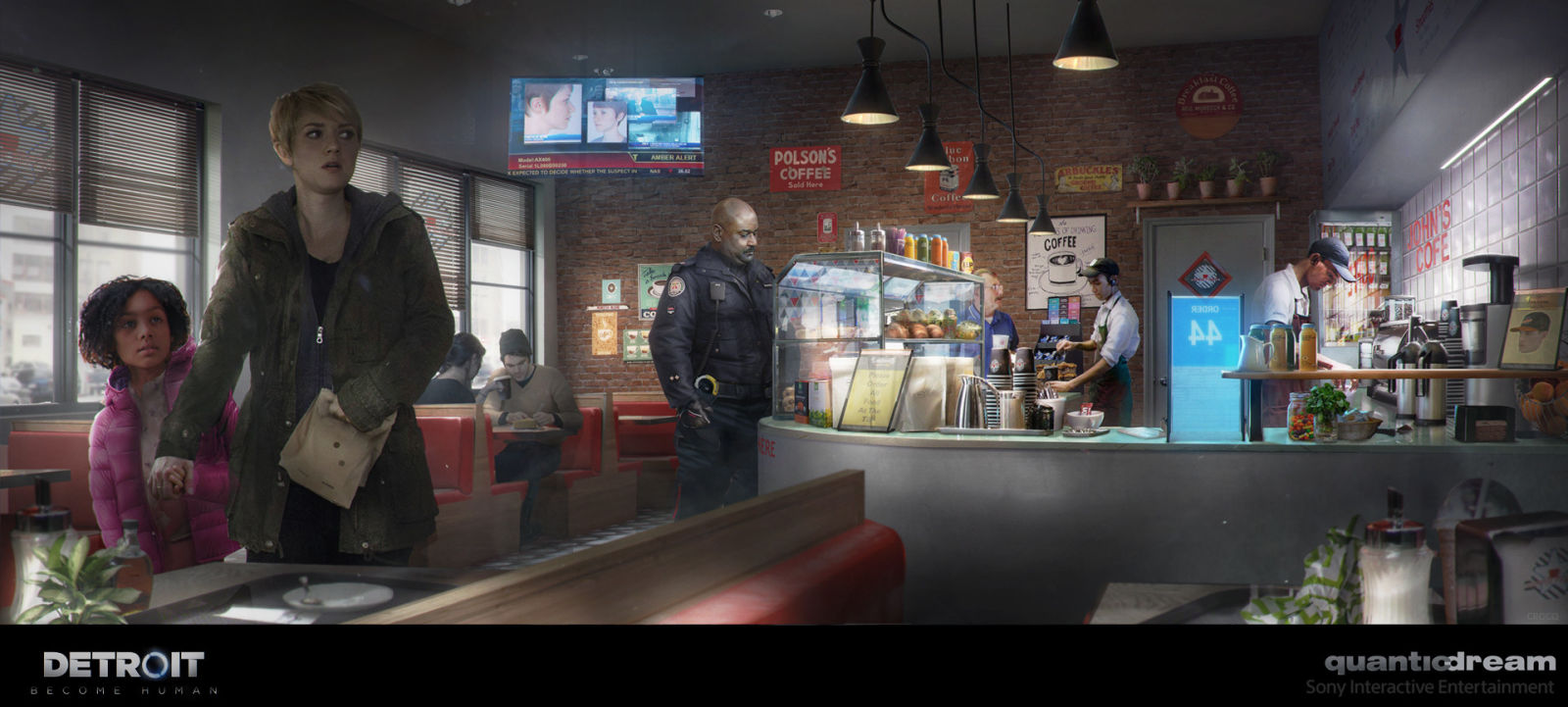 Взгляните на концепт-арты Detroit: Become Human и узнайте, как художники игры видят наше будущее - фото 26