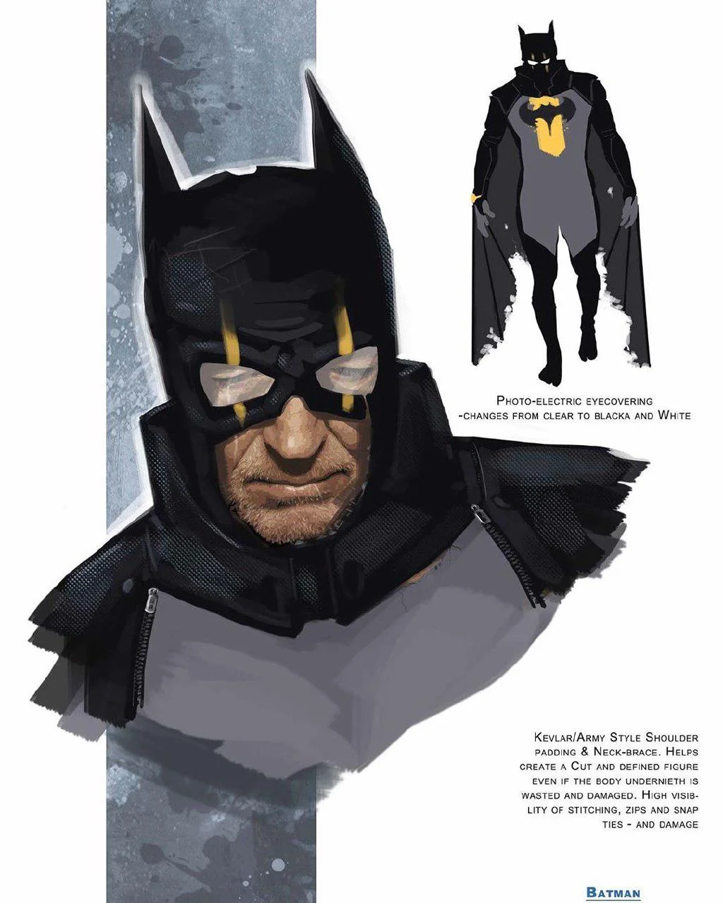 Как мог выглядеть Бэтмен в отмененном фильме про Лигу справедливости - фото 2