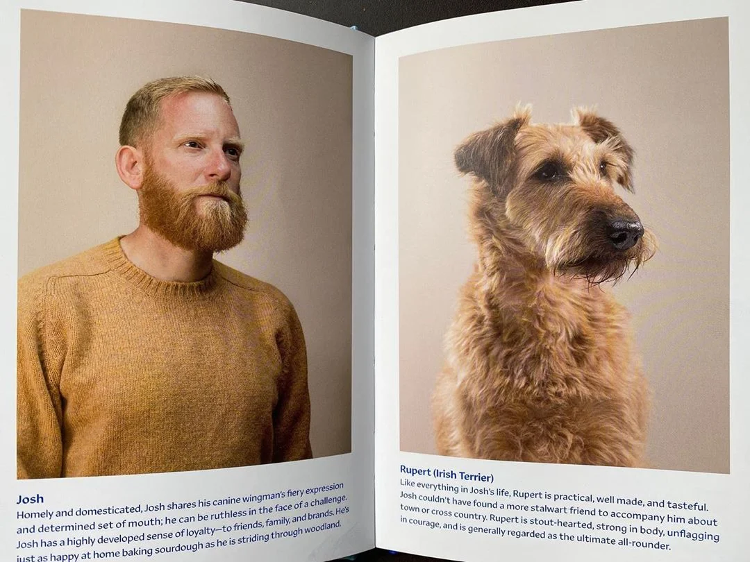 Фотограф делает снимки людей и собак, которые выглядят как двойники - фото 14