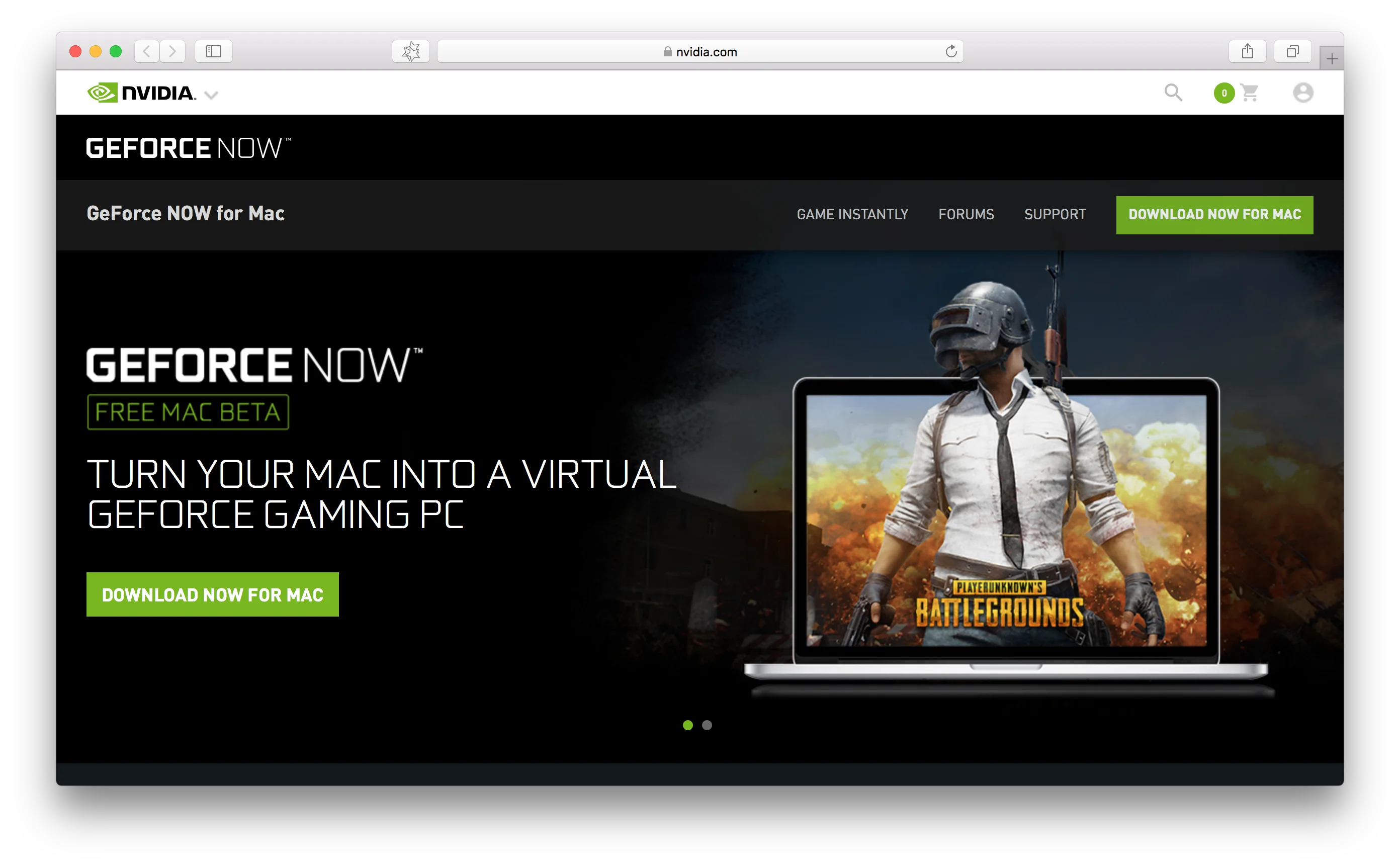 Пользователи Mac смогут играть в PUBG благодаря сервису GeForce Now - фото 1