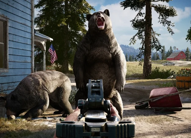 Три способа захватить вышку в новом геймплейном ролике Far Cry 5 в 4K-разрешении - фото 1