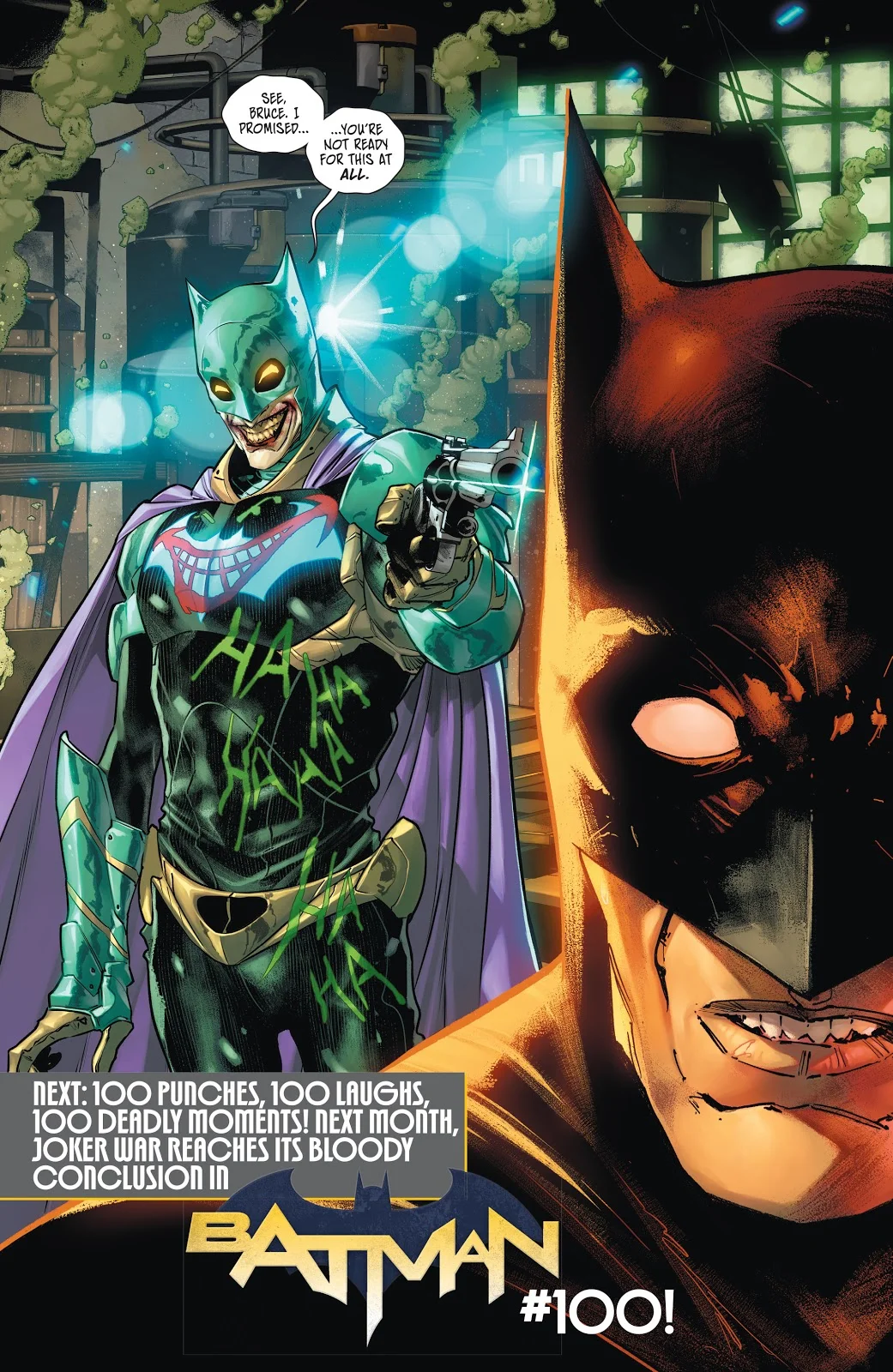 Джокер предстал в образе Бэтмена в комиксе Batman #99 - фото 2