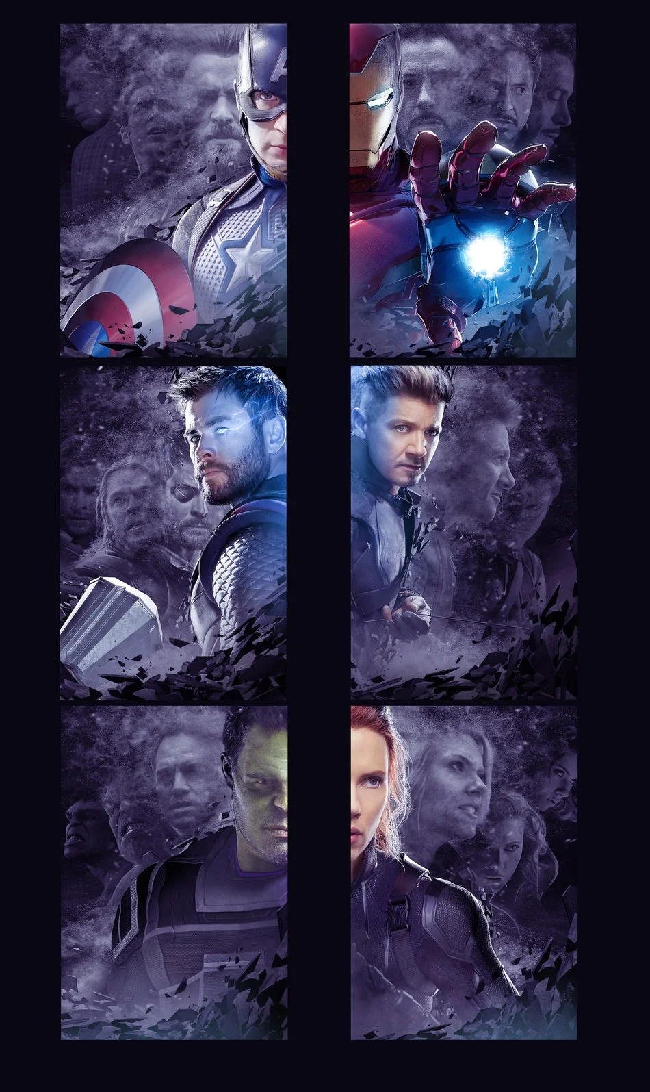 Художник показал неиспользованные постеры для «Мстителей: Финал» - фото 2