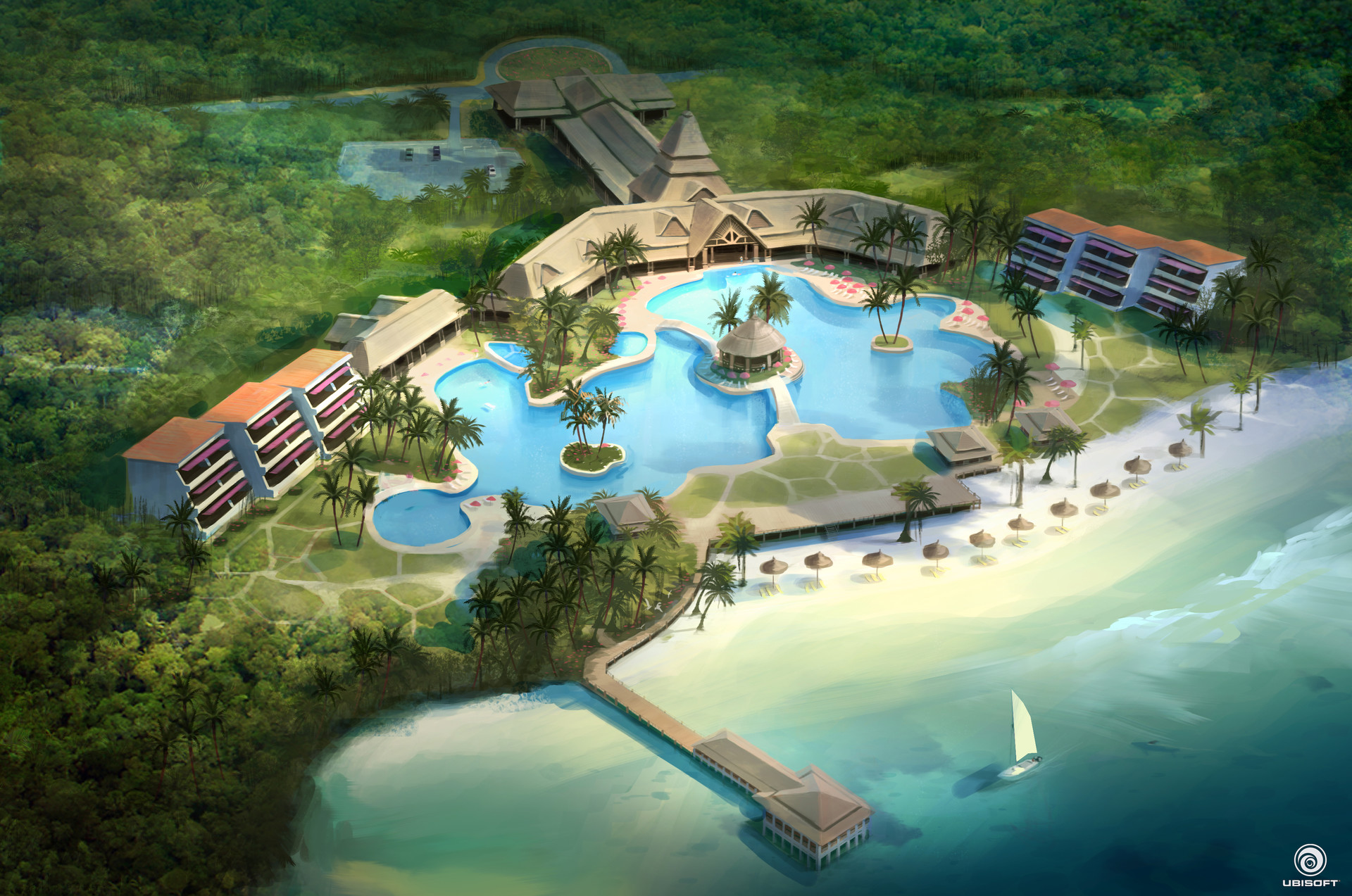 Какой же красивый Рук Айленд! Взгляните на потрясающие арты игр Ubisoft - фото 6