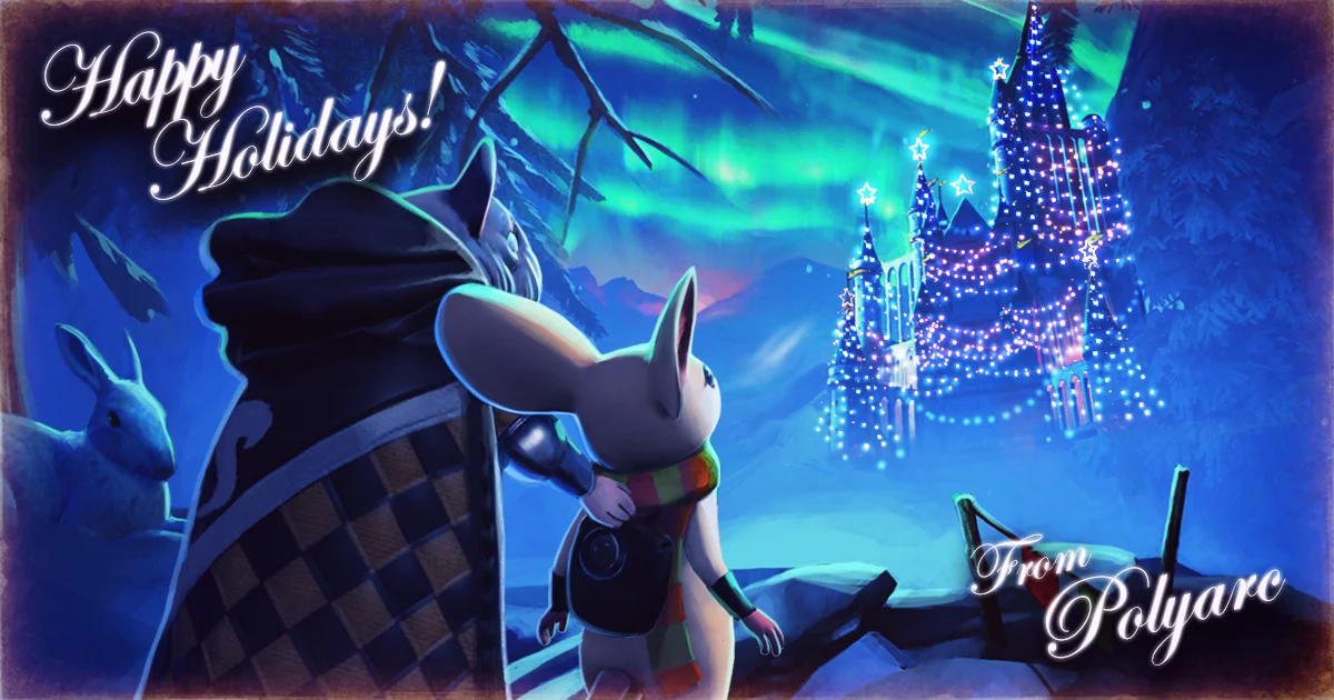 Издатели и разработчики поздравляют игроков с Новым годом и Рождеством. Подборка открыток - фото 14