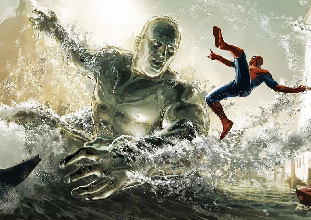 Человек-паук сражается с совсем другим Гидроменом на концепт-арте «Вдали от дома» - фото 1