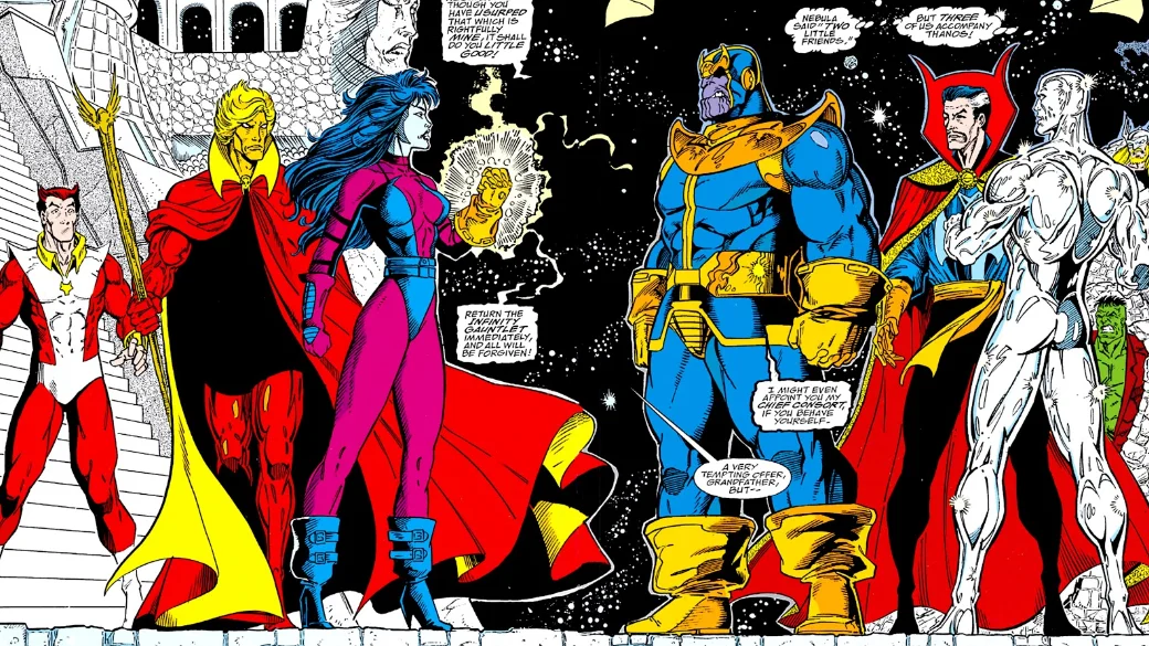 Какие персонажи Marvel, кроме Таноса, использовали Перчатку Бесконечности? - фото 19