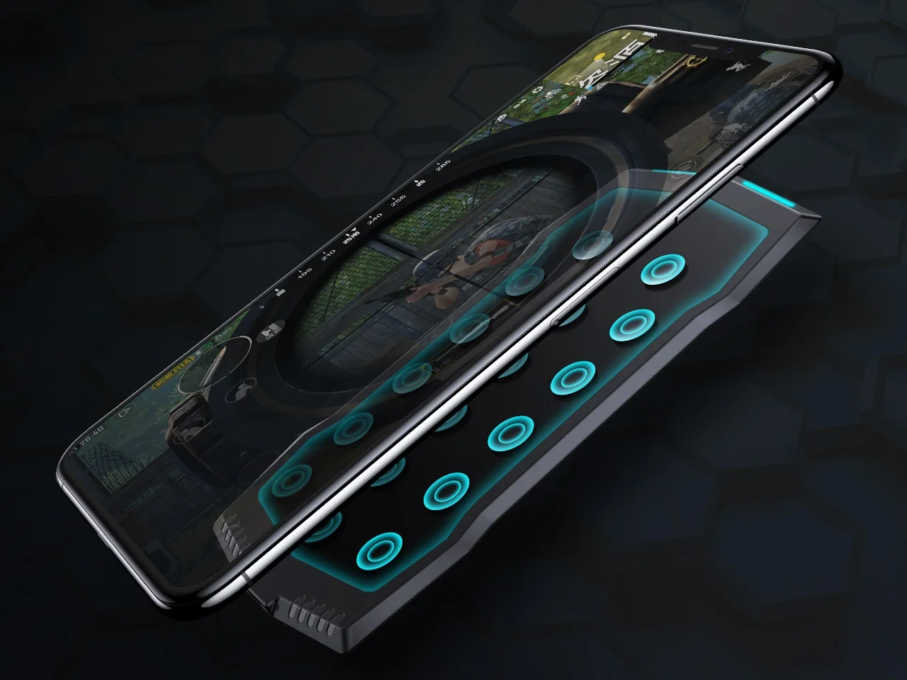 Геймпад Muja Smart Touchpad крепится к задней крышке смартфона и оснащен сенсорными клавишами - фото 3