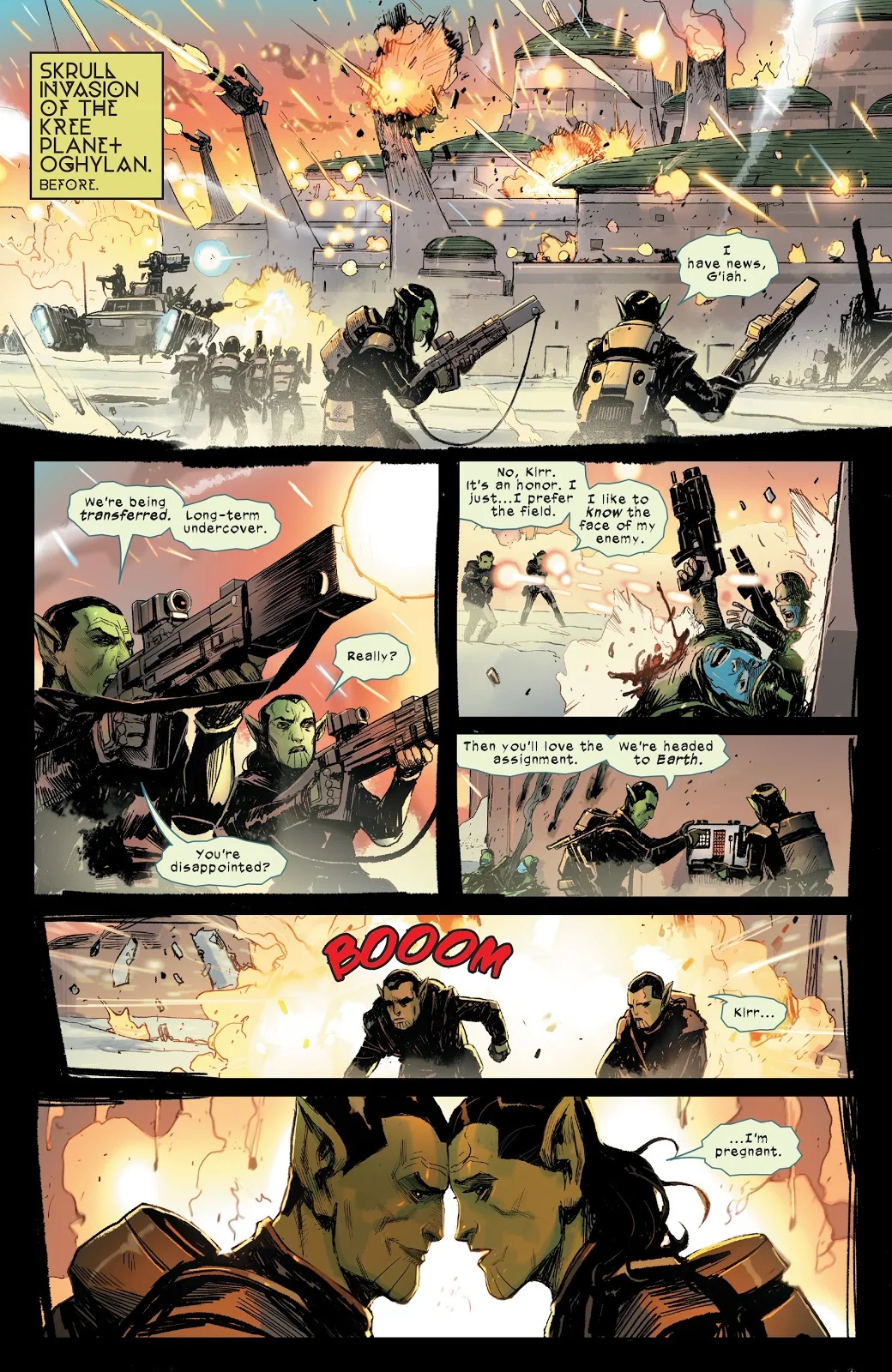 Зачем читать Meet the Skrulls? История о семье пришельцев-шпионов, скрывающихся на Земле - фото 3