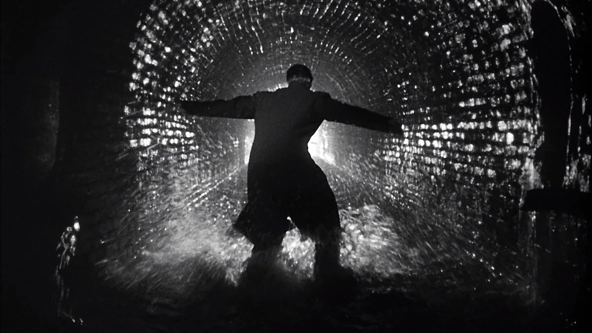 Кадр из британского нуара «Третий человек» (The Third Man), 1949.