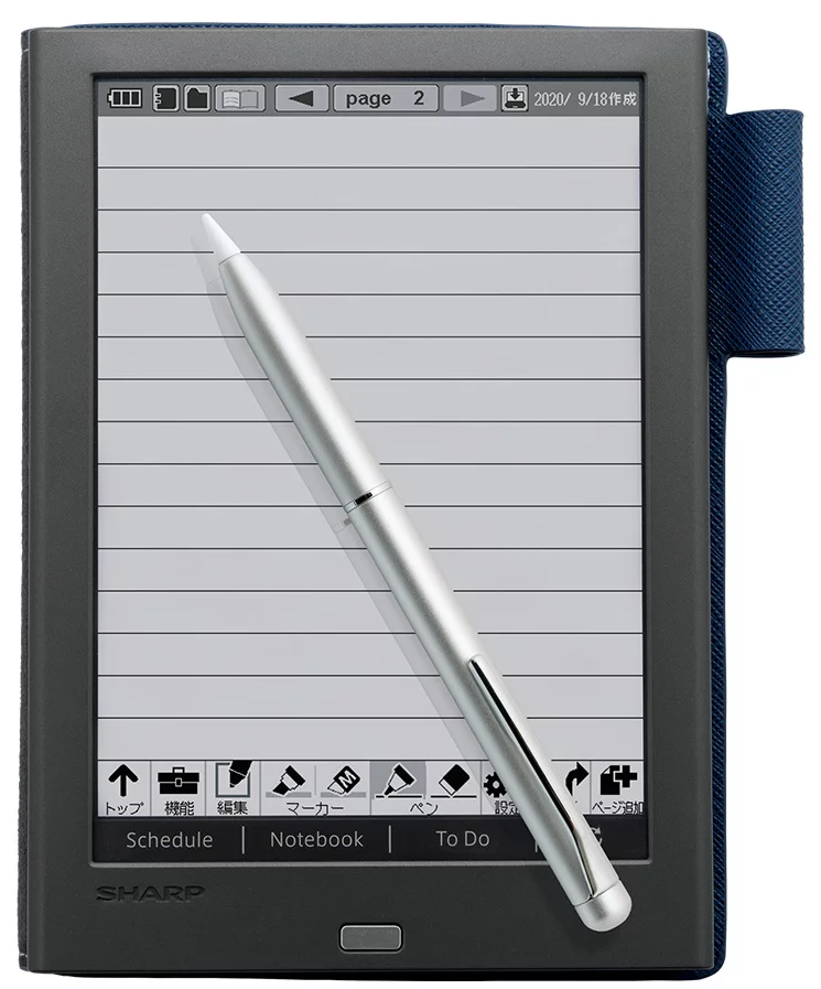 Sharp представила электронную записную книжку за 13 000 рублей. Японцы в курсе, что сейчас 2019 год? - фото 2