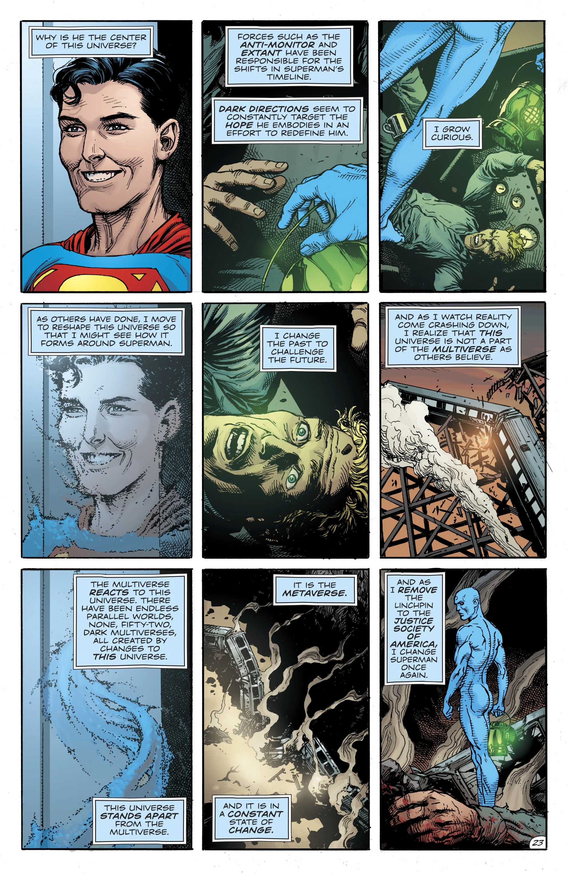 Объяснено: как Доктор Манхэттен изменил вселенную DC в Doomsday Clock? - фото 6