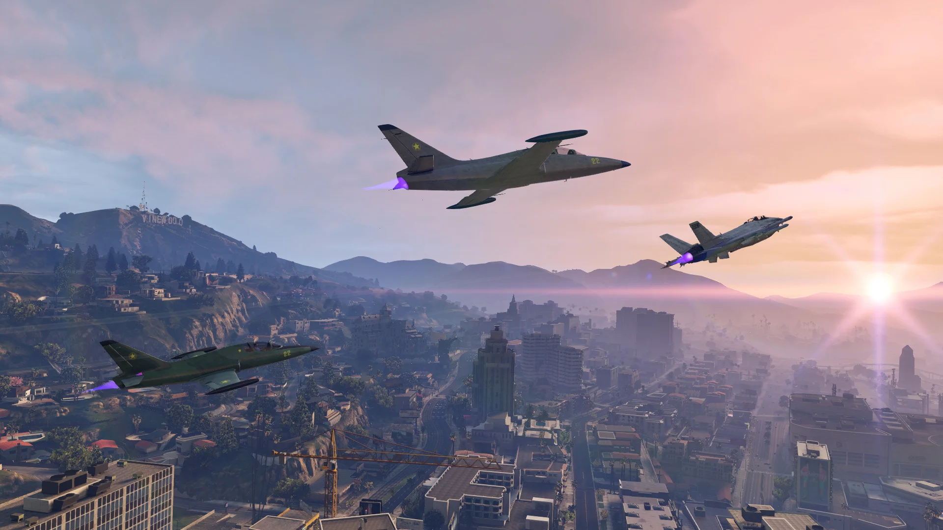 Гифка дня: приземление-полицейский разворот в Grand Theft Auto 5 - фото 1
