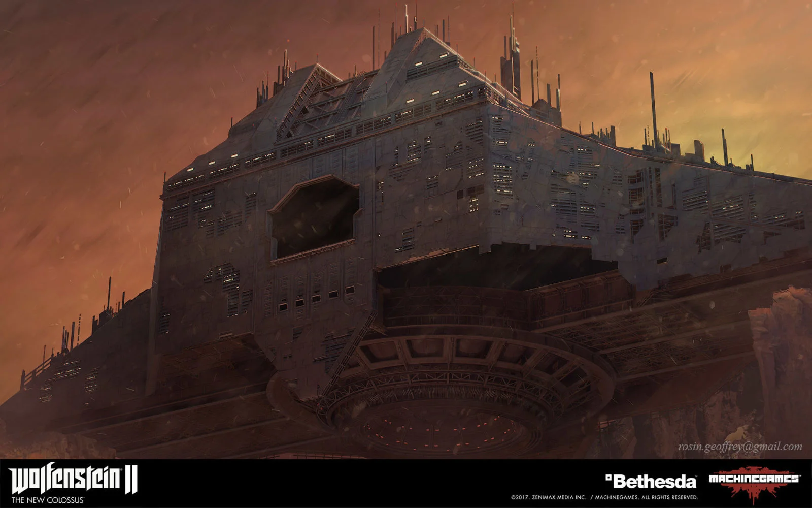Взгляните на потрясающие концепт-арты ​Wolfenstein II: The New Colossus - фото 25