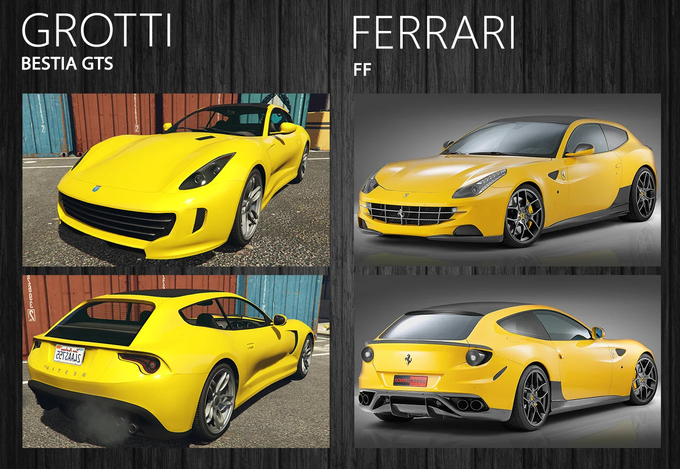 Не обойтись без итальянских спорткаров. Например, универсала [Ferrari FF](https://ru.motor1.com/ferrari/).