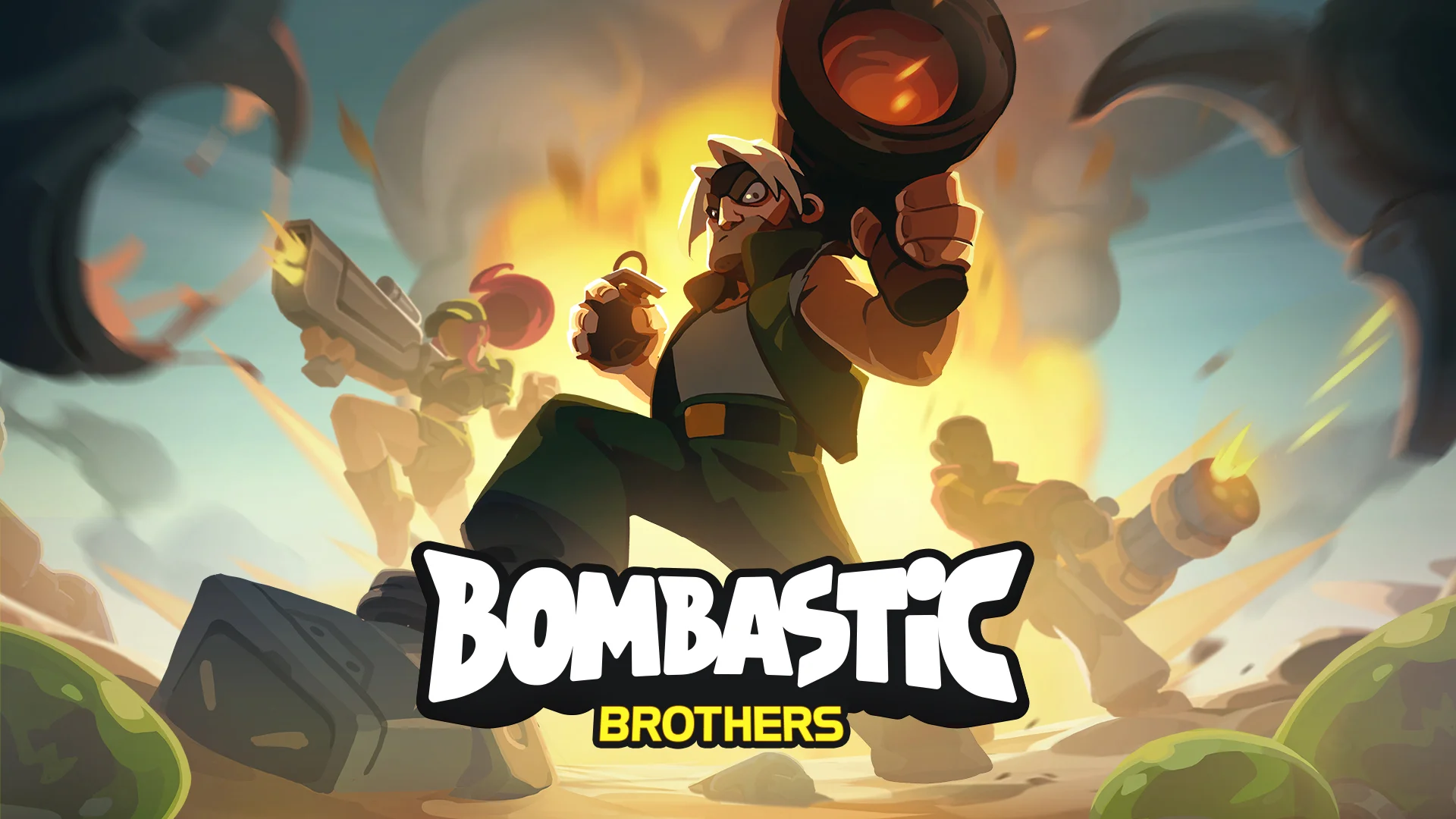 Пора спасать мир и корги! На iOS вышел олдскульный платформер Bombastic Brothers - фото 1