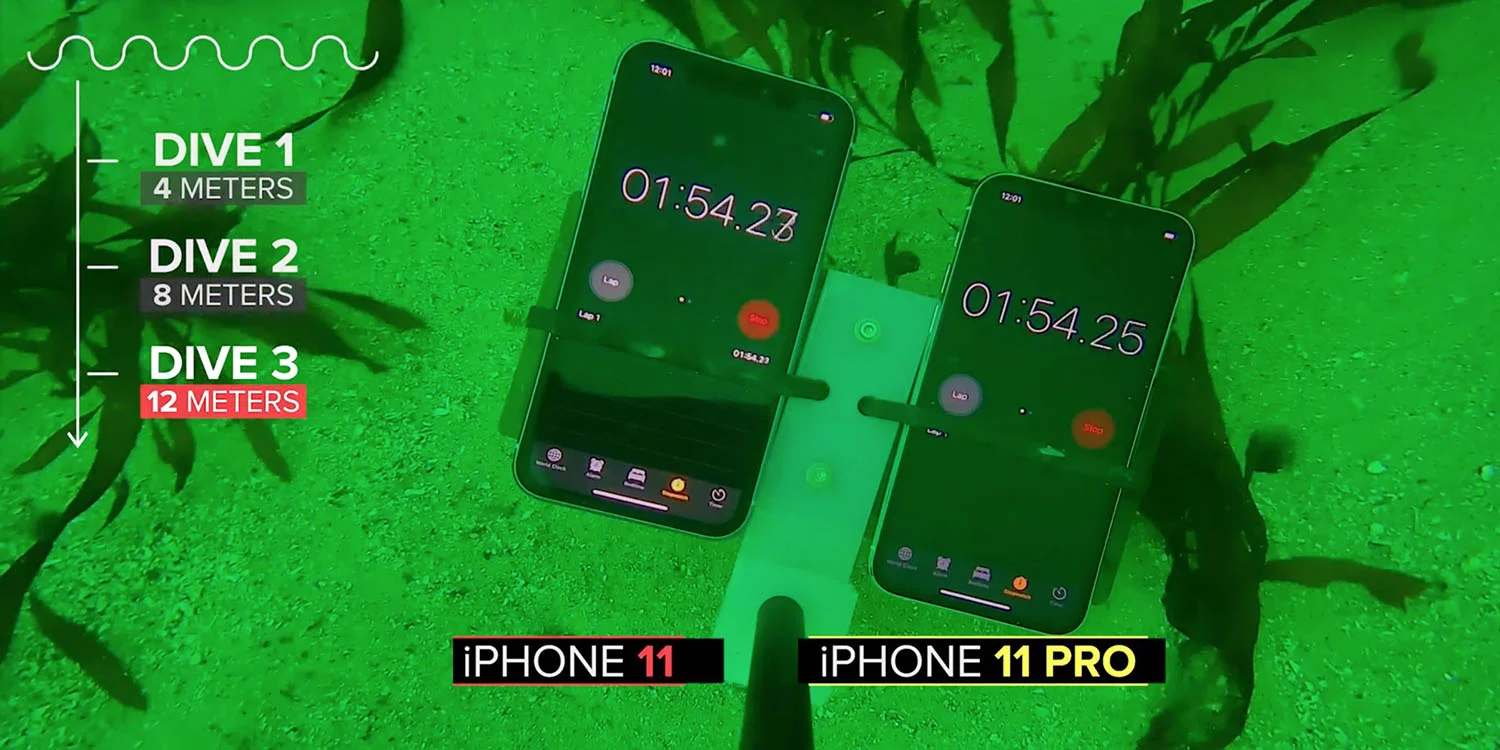 iPhone 11 и iPhone 11 Pro топили-топили и не утопили - фото 1