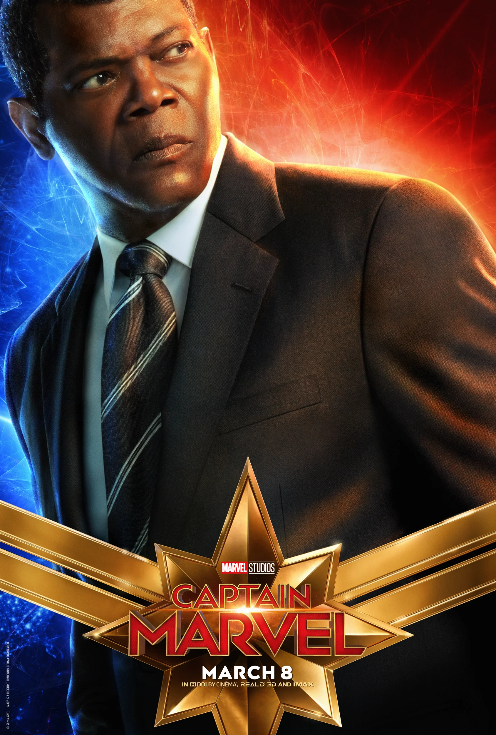 На новых постерах фильма «Капитан Марвел» представили основных персонажей во всей красе - фото 4