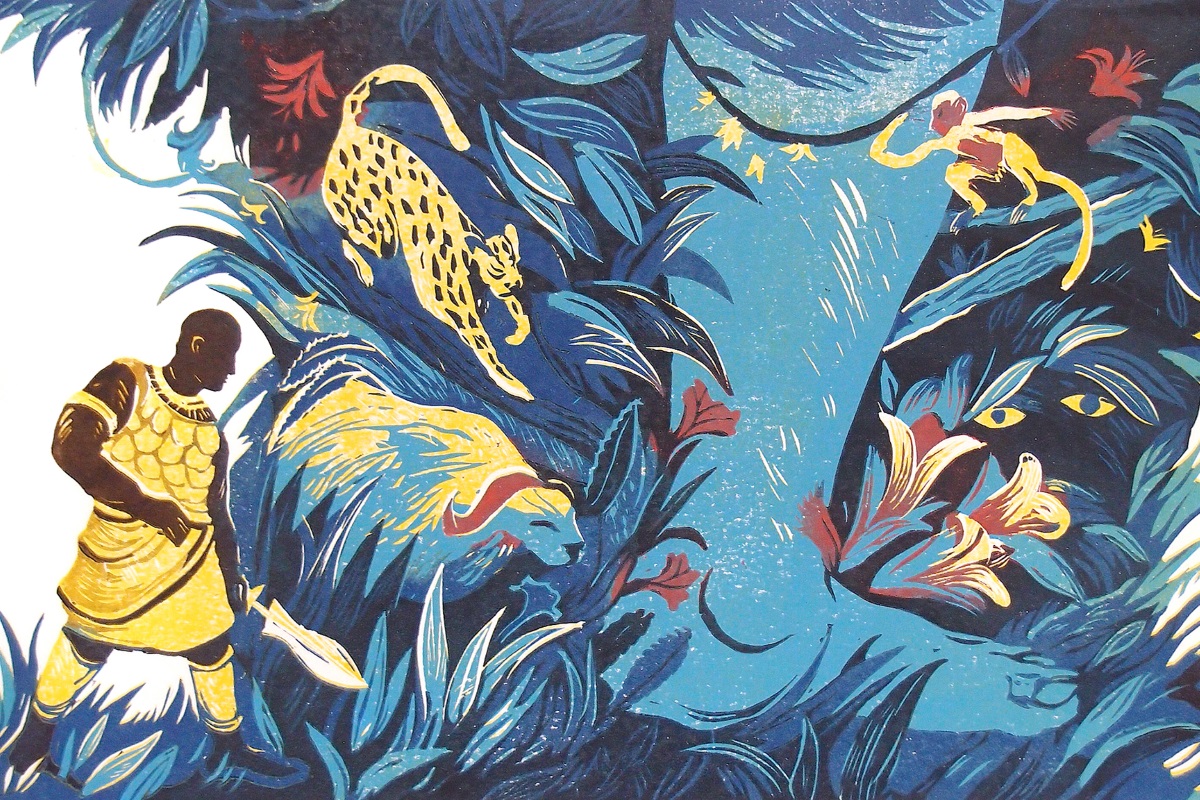 «Черный леопард, рыжий волк» (Black Leopard, Red Wolf) — это четвертый роман ямайского писателя Марлона Джеймса. Книга открывает трилогию «Темная звезда», в которой автор планирует через нескольких свидетелей, рассказы которых противоречат друг другу, найти истинный ответ, почему произошло событие, о котором мы узнаем с первых строк — «Малец мертв. Больше и допытываться нечего».