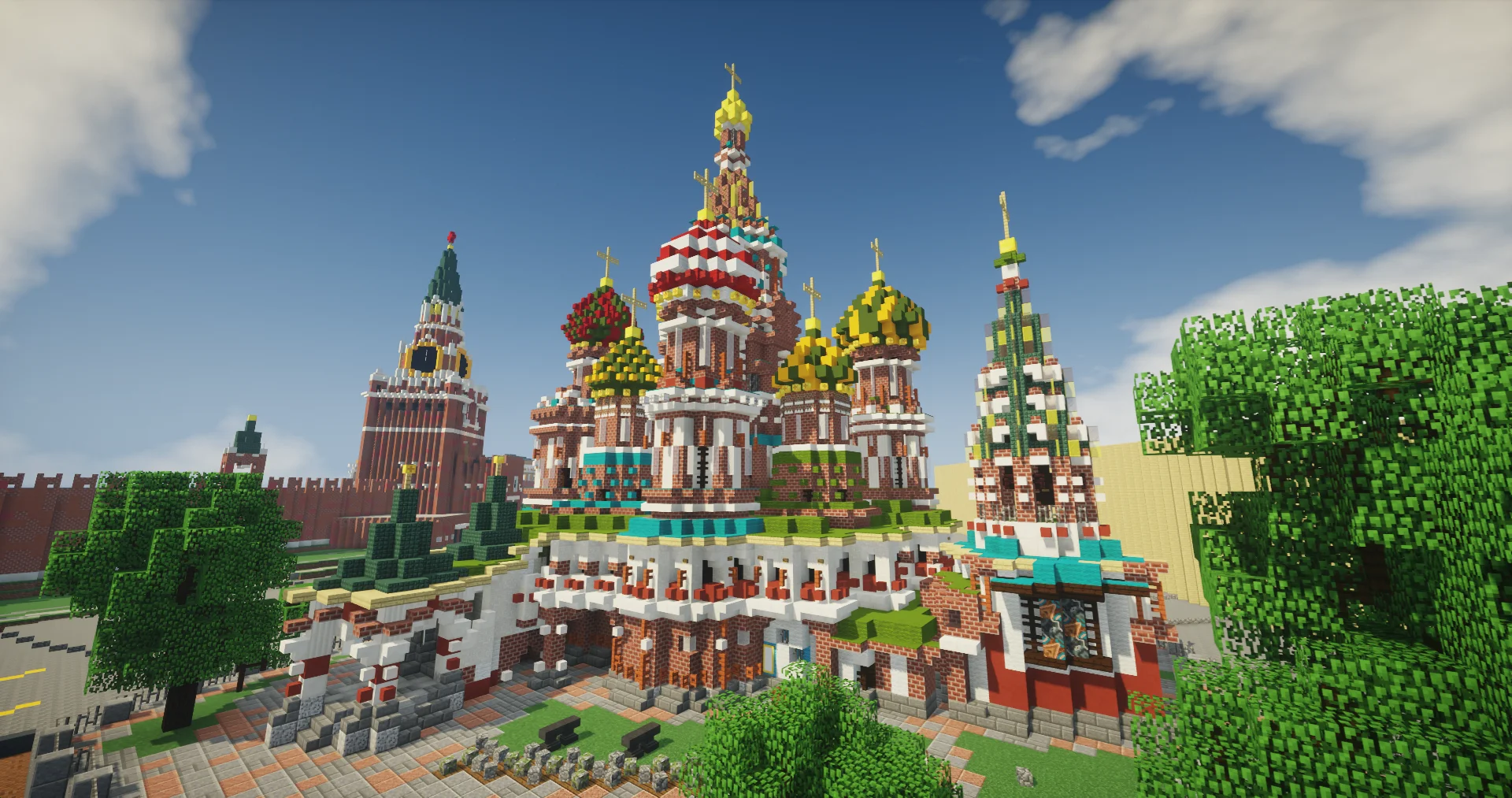 Галерея: достопримечательности России, воссозданные в Minecraft - фото 1