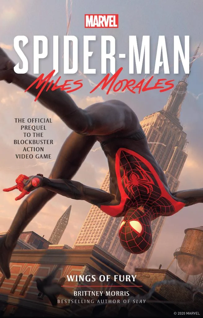 Обложка Marvelʼs Spider-Man: Miles Morales — Wings of Fury