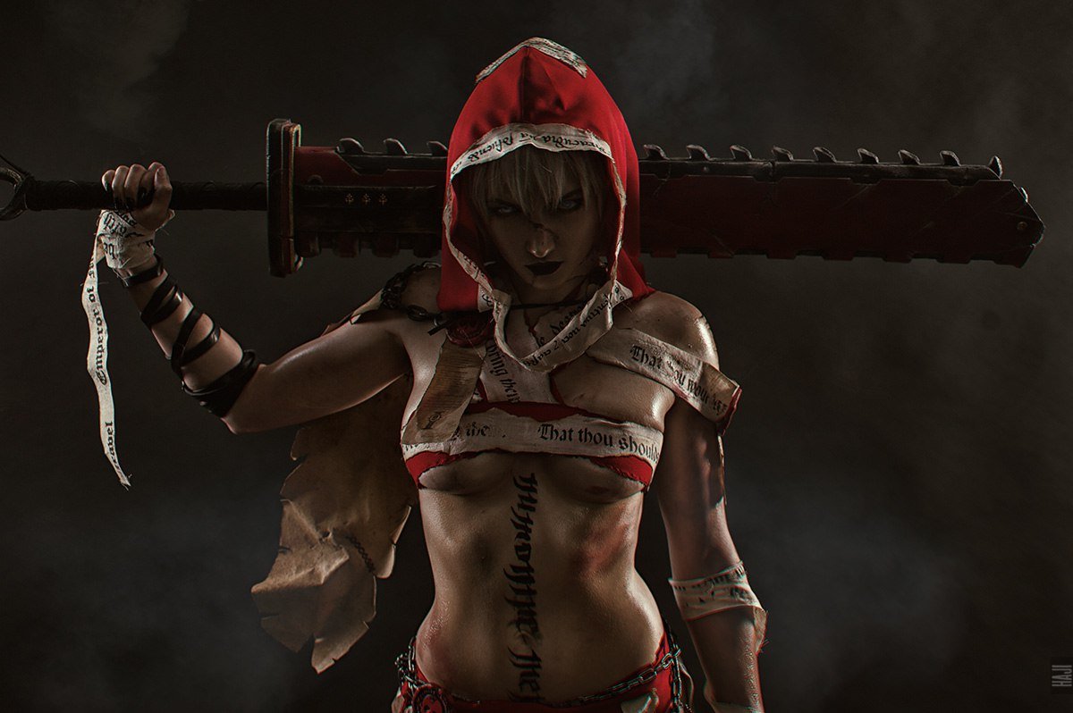 NSFW косплей дня: Сестры-Репентии из Warhammer 40.000 - изображение 11 NSFW косплей дня: Сестры-Репентии из Warhammer 40.000 - фото 11