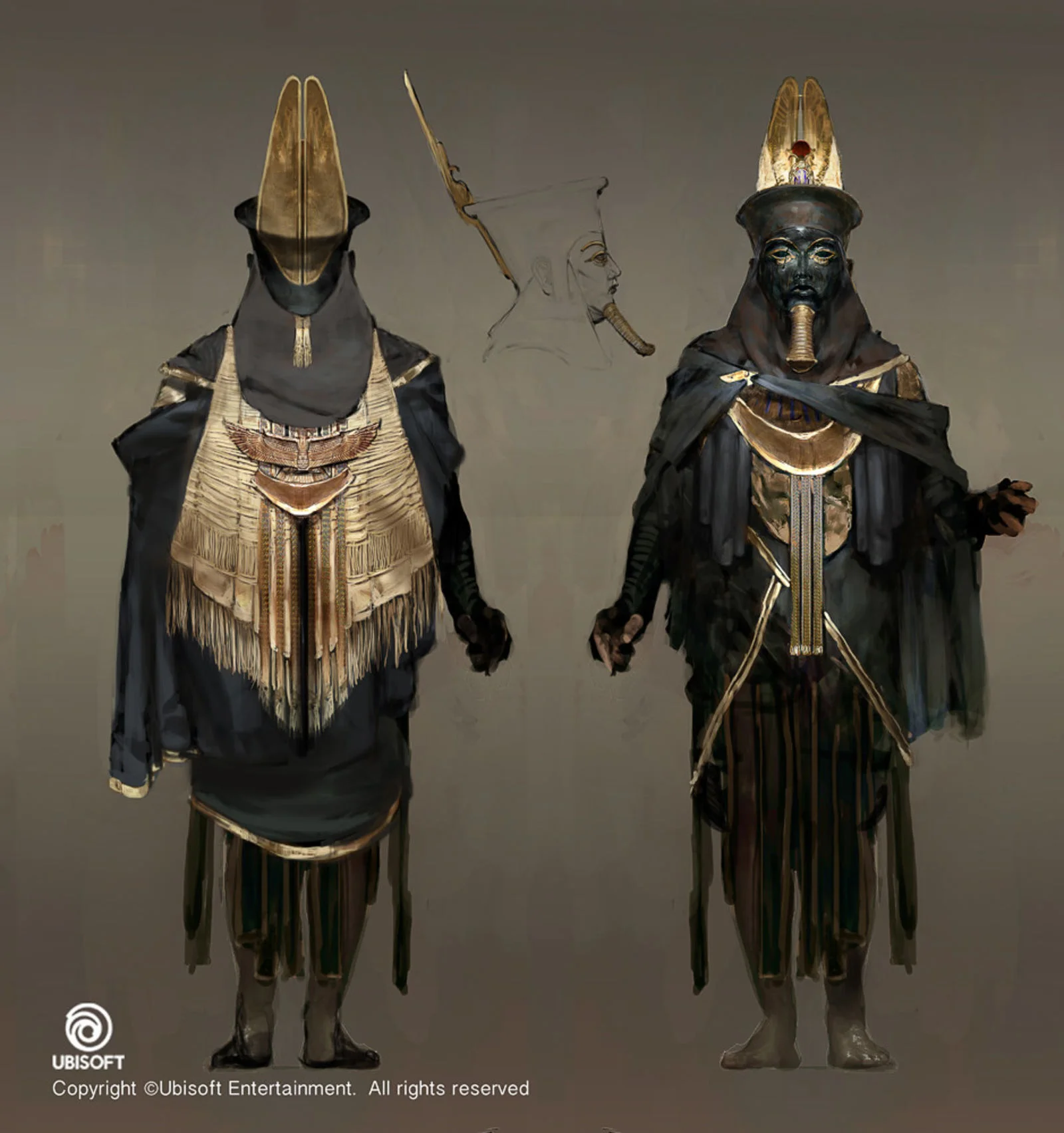 Потрясающие виды Древнего Египта (и не только) на концепт-артах Assassinʼs Creed: Origins - фото 39