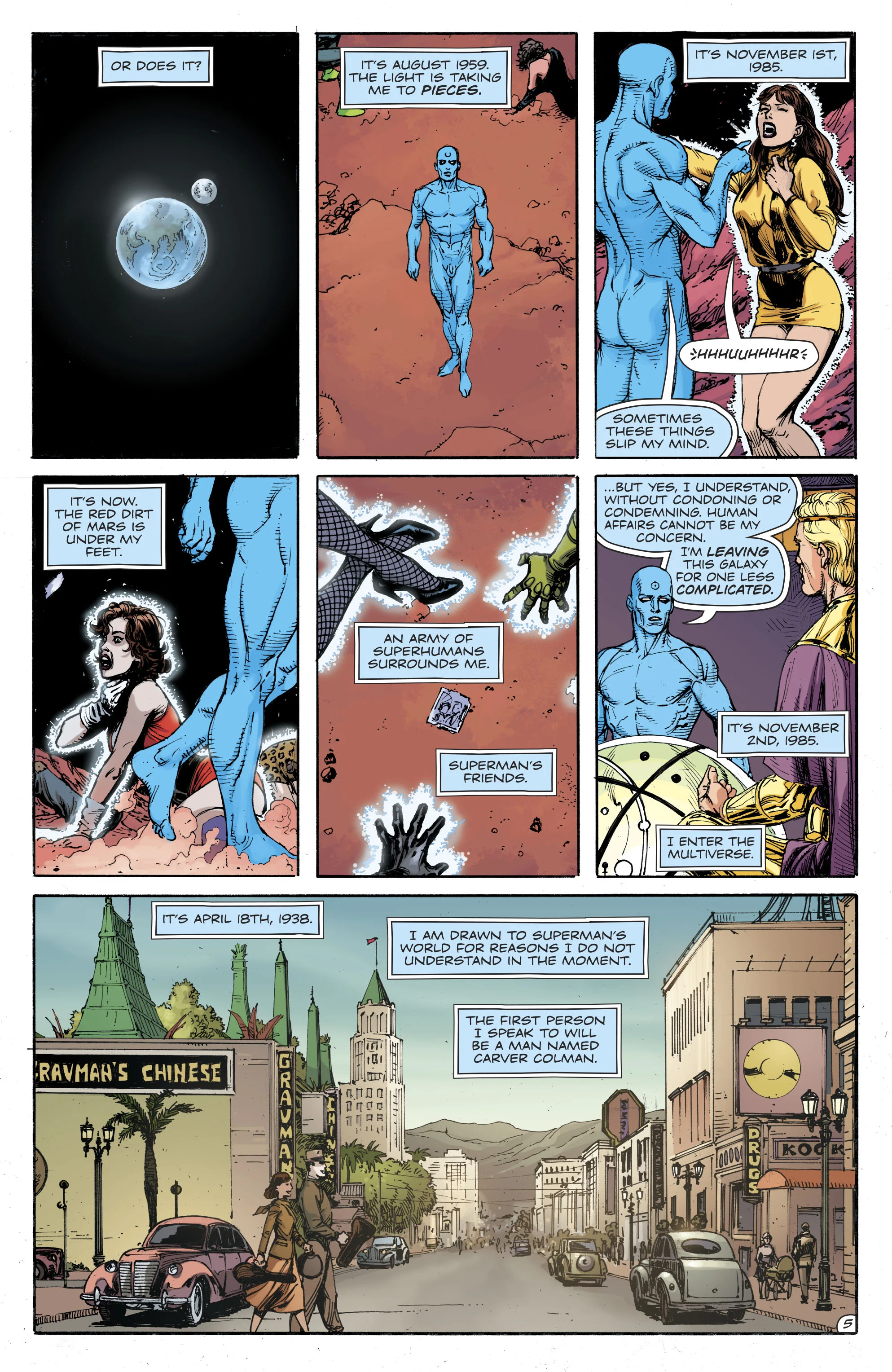 Объяснено: как Доктор Манхэттен изменил вселенную DC в Doomsday Clock? - фото 4