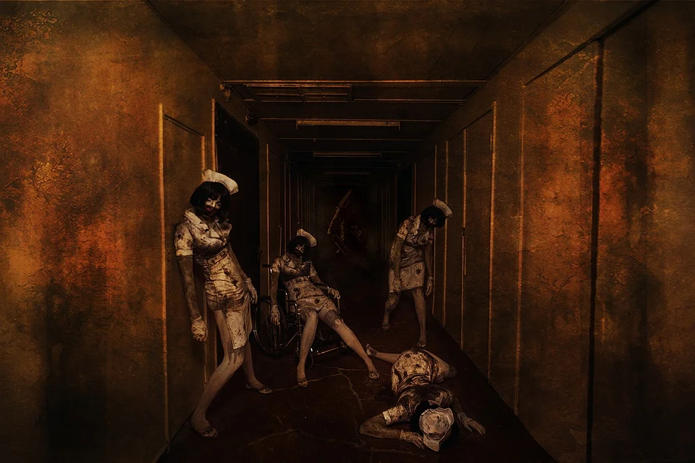 Жуткий косплей медсестры из Silent Hill 3 на Хэллоуин - фото 3