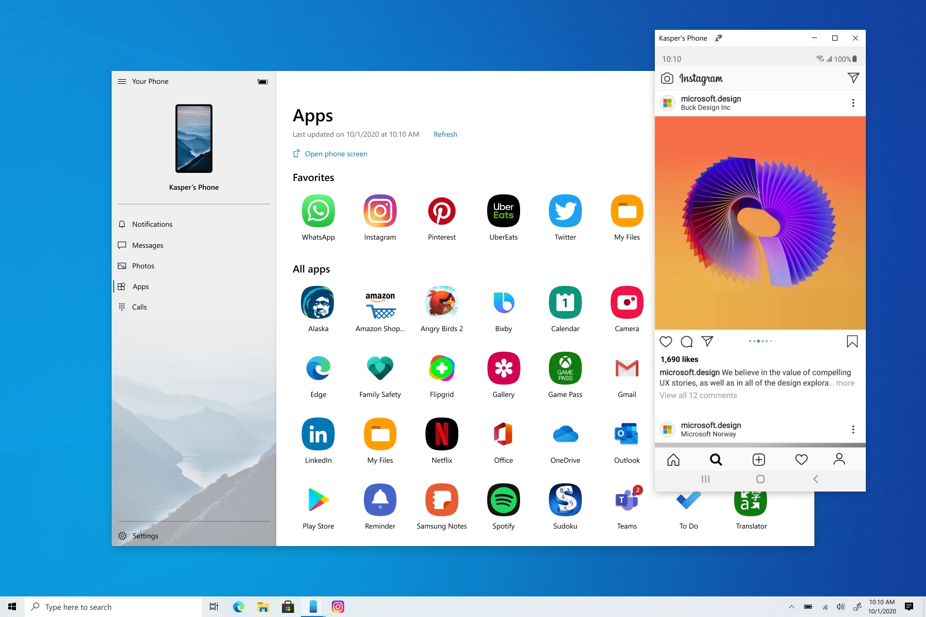 Теперь на Windows 10 можно запускать и работать с Android-приложениями со смартфона - фото 1