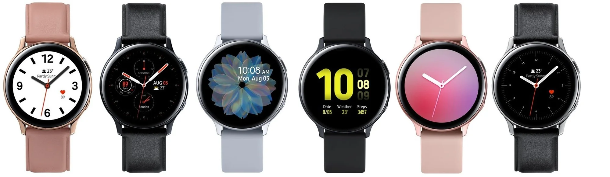 Смарт-часы Samsung Galaxy Watch Active 2 получили сенсорный корпус и ценник от 18 000 рублей - фото 2