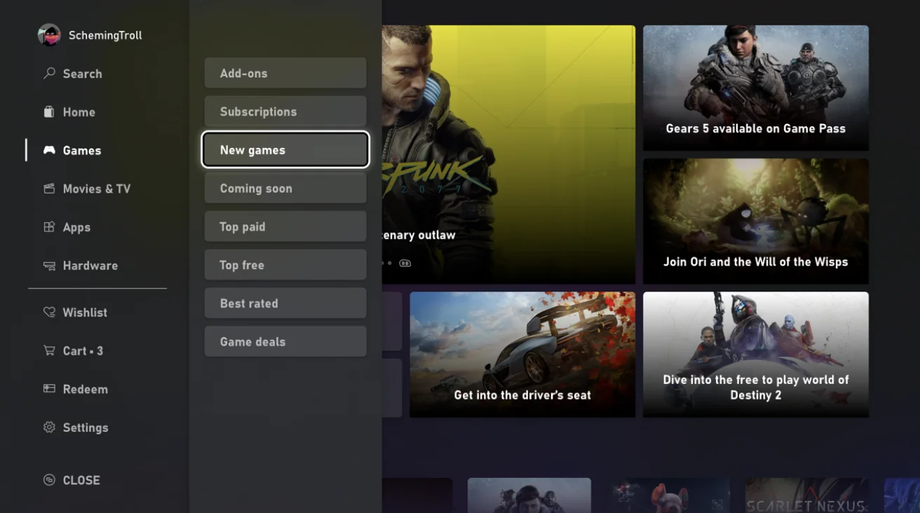 Microsoft показали обновленную версию Xbox Store - фото 1