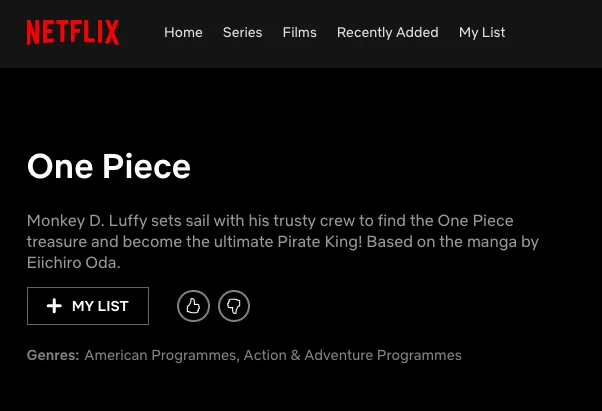 На Netflix появилась страница сериала по One Piece. Ждем еще одну ужасную западную адаптацию? - фото 2