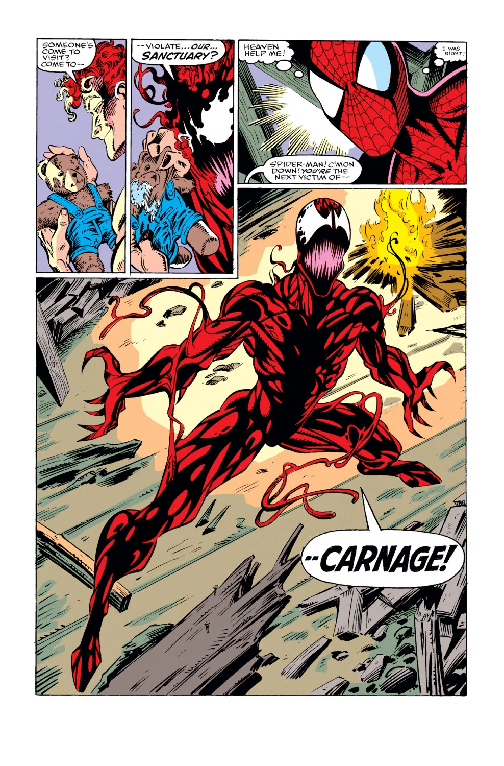 История Карнажа — самого безумного врага Человека-паука - фото 2