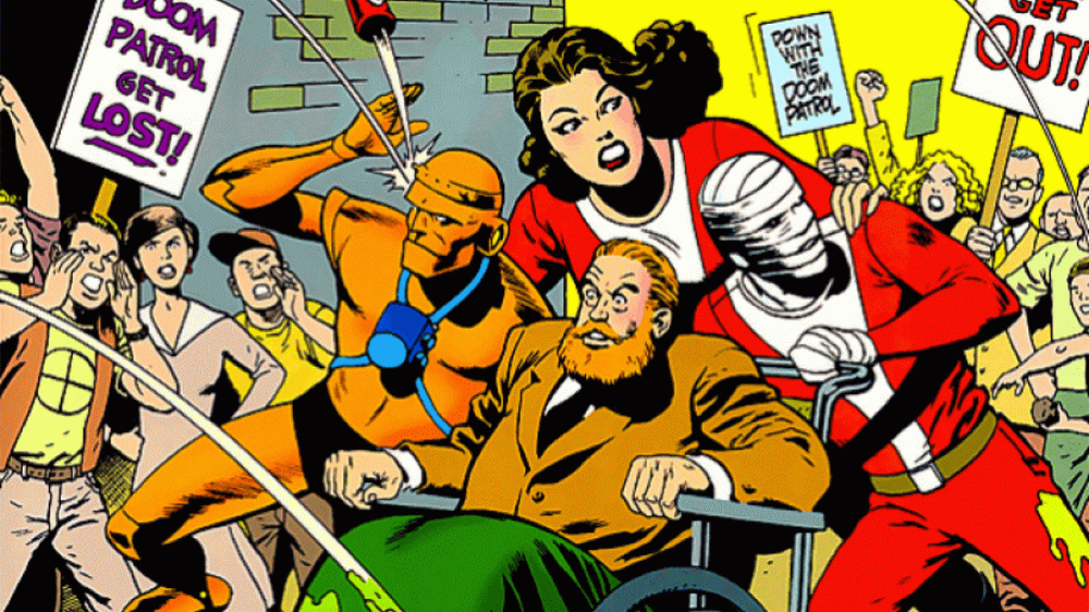 15 февраля на стриминговом сервисе DC Universe выходит первая серия Doom Patrol — второго сериала этой платформы и спин-оффа «Титанов». У Doom Patrol длинная и необычная история, со своими взлетами и падениями. Общепринято считать, что для серии «золотой век» наступил с приходом Гранта Моррисона, но мы попытаемся взглянуть на историю этой команды чуть шире.